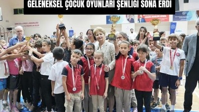 11. Burhaniye Geleneksel Çocuk Oyunları Şenliği Sona Erdi