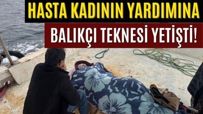 Ambulans Gelemedi Balıkçı Teknesi Götürdü