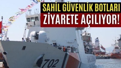 Sahil Güvenlik Botları Balıkesir'de Halkın Ziyaretine Açılıyor