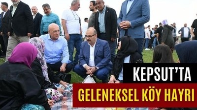 Vali Ustaoğlu Kepsut Hotaşlar’da Köy Hayrı’na Katıldı