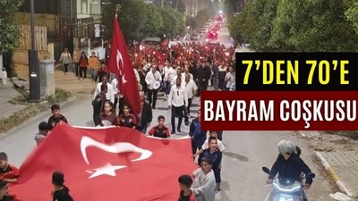 Savaştepe’de 19 Mayıs Coşkusu Fener Alayıyla Taçlandı