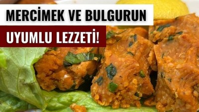 Bulgur ve Mercimeğin En Güzel Hali