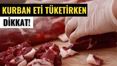 Kurban Eti Tüketiminde Dikkat Edilmesi Gerekenler
