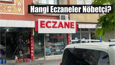 Balıkesir'de 3 Mayıs Nöbetçi Eczaneler