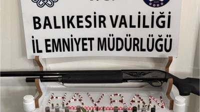 Havran'da Uyuşturucu ve Silah Operasyonu: Çok Sayıda Malzeme Ele Geçirildi