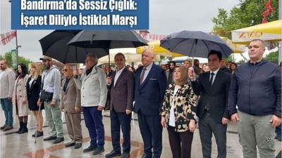 Bandırma’da Sessiz Çığlık: İşaret Diliyle İstiklal Marşı
