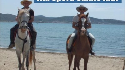 Binicilik Tutkusu Sahile Taştı