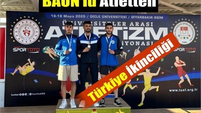 BAÜN’lü Atletten 3000 Metrede Türkiye İkinciliği