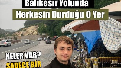 Balıkesir Yolunda Dikkat Çeken Durak