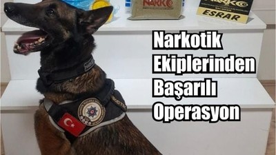 Narkotik Operasyonunda 860 Gram Esrar Ele Geçirildi