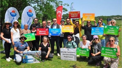 Marmara Adası’nda 150 Kişi Doğa İçin "Yeşil Adımlar" Attı