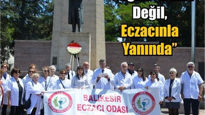 14 Mayıs Bilimsel Eczacılık Günü Balıkesir'de Kutlandı