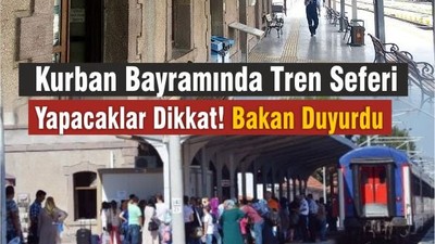 Bayramda Balıkesir’e Trenle Gelecekler Dikkat!