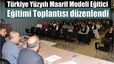 Balıkesir'de “Türkiye Yüzyılı Maarif Modeli” Toplantısı