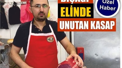 Bıçağı Elinde Unutan Kasap