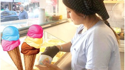 1 Topu 40 TL! Balıkesir’de Dondurma Kuyruğu
