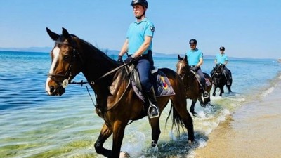 Atlı Jandarma Devriyesi Göreve Başladı