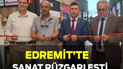 Edremit'te Sanat Rüzgârı Esti