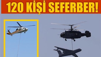 Helikopterler Balıkesir İçin Havalandı! İşte O Anlar