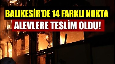 Balıkesir'de Yangın Alarmı: 1 Haftada 14 Ayrı Noktada Alevlerle Mücadele