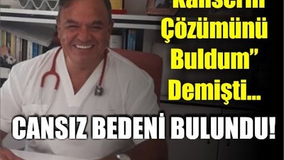 Kanserle İlgili 26 Çalışma Yapan Türk Doktor Evinde Ölü Bulundu
