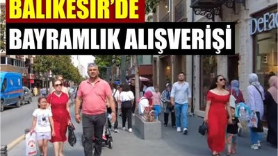 Milli Kuvvetler Caddesinde Bayramlık Telaşı