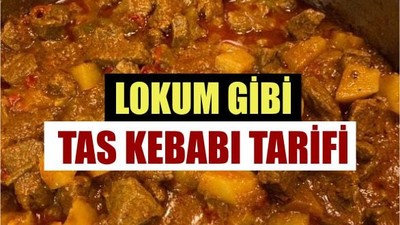 Kurban Etiyle Yumuşacık Tas Kebabı Tarifi