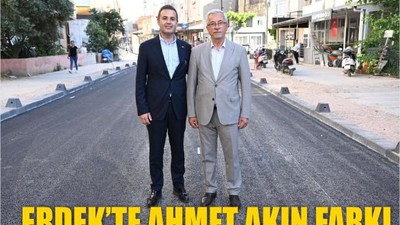 Erdek’te Ahmet Akın farkı