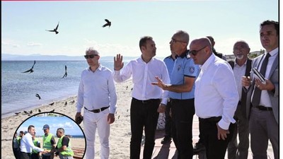 Sarımsaklı Plajı ziyaretçilerini bekliyor