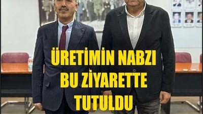 Tarım Müdüründen Ticaret Borsası’na Nezaket Ziyareti