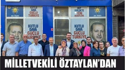 AK Parti Balıkesir Milletvekili Öztaylan’dan Erdek Teşkilatına Bayram Ziyareti
