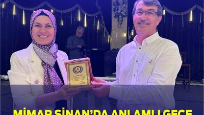 Çekilişle Heyecan, Plaketle Vefa: Mimar Sinan’da Anlamlı Gece