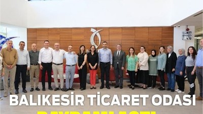 Balıkesir Ticaret Odası’nda Bayramlaşma Buluşması