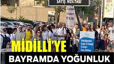 Midilli’ye Bayramda Yoğunluk Azaldı