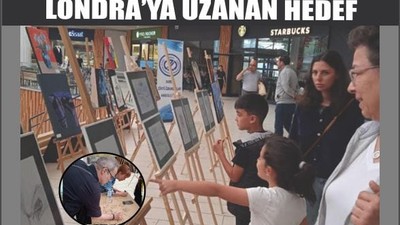 Zühtü’nün Fırçası Londra’ya Uzanıyor.