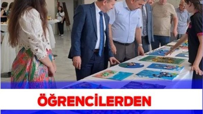 Edremit’te Öğrencilerden Görkemli Yıl Sonu Sergisi