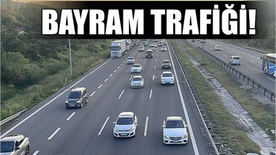 Bayram Tatili Trafiği Başladı