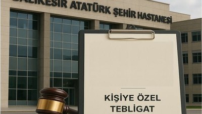T.C. Balıkesir Valiliği... Disiplin Cezasına İlişkin İlanen Tebligat
