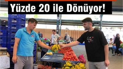 Balıkesir’de Halk Pazarı Yüzde 20 ile Dönüyor!