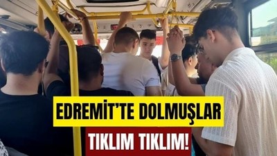 Edremit'te Yazla Birlikte Dolmuş Çilesi Başladı