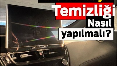 Araç İçi Multimedya Ekranları Nasıl Temizlenmeli?