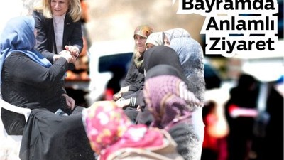Özlem Ural’dan Bayramda Anlamlı Ziyaret
