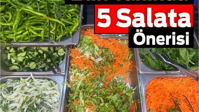 Etin Yanında 5 Salata Önerisi