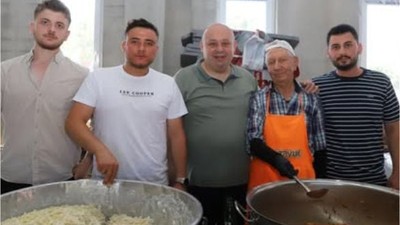 Gönen’de Gönüllülerden Dev İkram!
