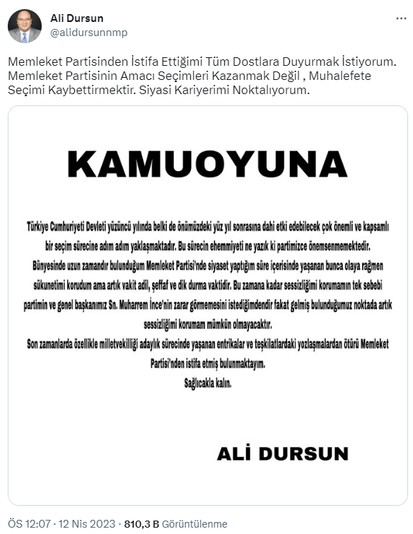  Memleket Partisi'nde Deprem!