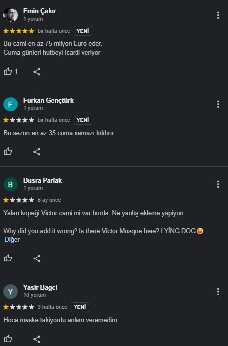 Google Haritalar Olayı: Camiye “Victor Osimhen” Adı Verildi! - Resim: 2