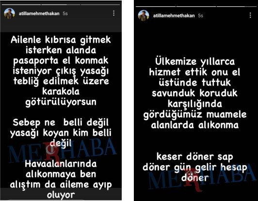 "Pasaportuma El Konuldu"