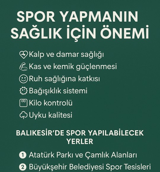 Balıkesir’de Spor Yapılabilecek Yerler