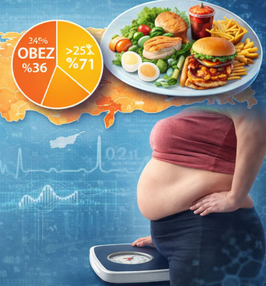 Türkiye’de Her 3 Yetişkinden 1’i Obez