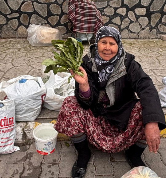 Balıkesirli Pazarcı Ayşe Duran Gazetemerhaba'ya Hindibayı Anlattı